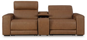 Sam's Furniture - Ashley Furniture - Magic Man Sectional - 5-Piece Power Reclining Sectional / Caramel - PCU10700S7