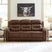 Sam's Furniture - Ashley Furniture - Knightington Living Room - PWR REC Sofa w/Audio Seating / Brown - PCU1160215A