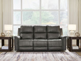 Sam's Furniture - Ashley Furniture - Bleckley Living Room - PWR REC Sofa with ADJ Headrest / Anchor - PCU1200015