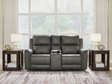 Sam's Furniture - Ashley Furniture - Bleckley Living Room - PWR REC Loveseat/CON/ADJ HDRST - PCU1200018