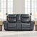 Sam's Furniture - Ashley Furniture - Next Move Living Room - PWR REC Loveseat/CON/ADJ HDRST / Admiral - PCU1210018