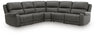 Sam's Furniture - Ashley Furniture - 5Z - Pittson Sectional - 5-Piece Power Reclining Sectional - PCU12600S9
