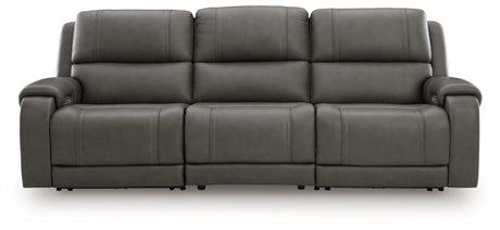 Sam's Furniture - Ashley Furniture - 5Z - Pittson Sectional - 3-Piece Power Sectional Reclining Sofa / Anchor - PCU12600S3