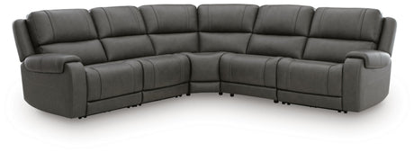 Sam's Furniture - Ashley Furniture - 5Z - Pittson Sectional - 5-Piece Power Reclining Sectional - PCU12600S6