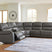 Sam's Furniture - Ashley Furniture - 5Z - Pittson Sectional - 6-Piece Power Reclining Sectional - PCU12600S5