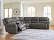 Sam's Furniture - Ashley Furniture - 5Z - Pittson Sectional - 6-Piece Power Reclining Sectional - PCU12600S5