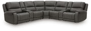 Sam's Furniture - Ashley Furniture - 5Z - Pittson Sectional - 7-Piece Power Reclining Sectional - PCU12600S11