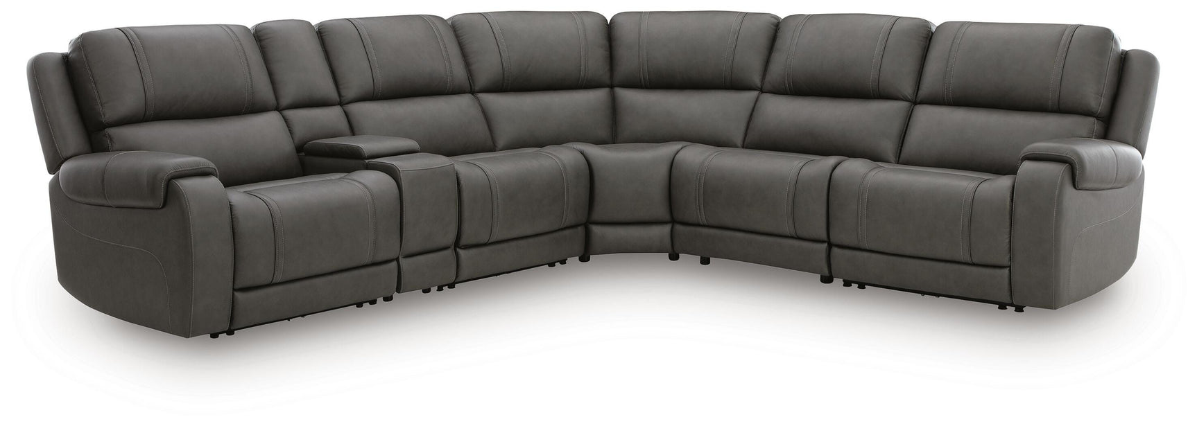 Sam's Furniture - Ashley Furniture - 5Z - Pittson Sectional - 6-Piece Power Reclining Sectional - PCU12600S12