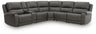 Sam's Furniture - Ashley Furniture - 5Z - Pittson Sectional - 6-Piece Power Reclining Sectional - PCU12600S12