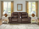 Sam's Furniture - Ashley Furniture - Gravier Living Room - PWR REC Loveseat/CON/ADJ HDRST / Cordova - U1330118