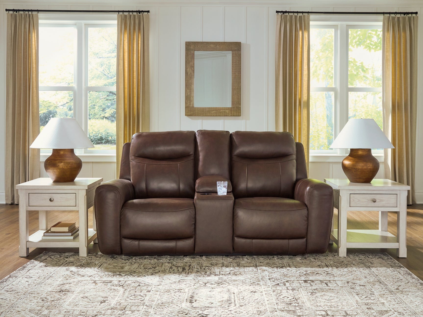 Sam's Furniture - Ashley Furniture - Gravier Living Room - PWR REC Loveseat/CON/ADJ HDRST / Cordova - U1330118