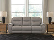 Sam's Furniture - Ashley Furniture - Real Moments Living Room - PWR REC Sofa w/Audio Seating - PCU1370015A