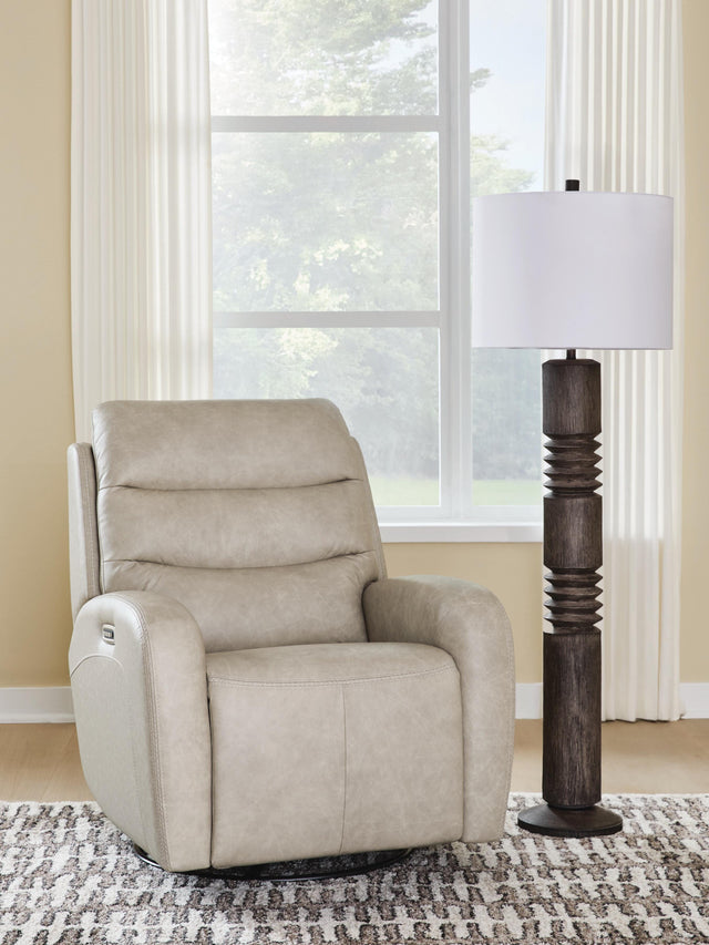 Sam's Furniture - Ashley Furniture - Motion-Max Living Room - Swivel Glider Power Recliner - PCU1550095