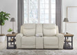 Sam's Furniture - Ashley Furniture - Mindanao Living Room - PWR REC Loveseat/CON/ADJ HDRST / Coconut - U5950518