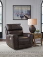 Sam's Furniture - Ashley Furniture - Crossplex Living Room - PWR Recliner/ADJ Headrest / Smoke - PCU6450613