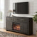 Sam's Furniture - Ashley Furniture - Brazen Valley 71" TV Stand with Electric Fireplace - 71" TV Stand with Electric Fireplace - W2648W2