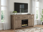 Sam's Furniture - Ashley Furniture - Garistyn 73" TV Stand with Electric Fireplace - 73" TV Stand with Electric Fireplace - W2844W4