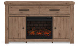 Garistyn 62" TV Stand with Electric Fireplace