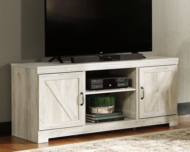 Sam's Furniture - Ashley Furniture - Bellaby TV Stand - 63" / Whitewash - W331-68