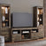Sam's Furniture - Ashley Furniture - Trinell 3-Piece Entertainment Center - 3-Piece Entertainment Center / Brown - W446W18
