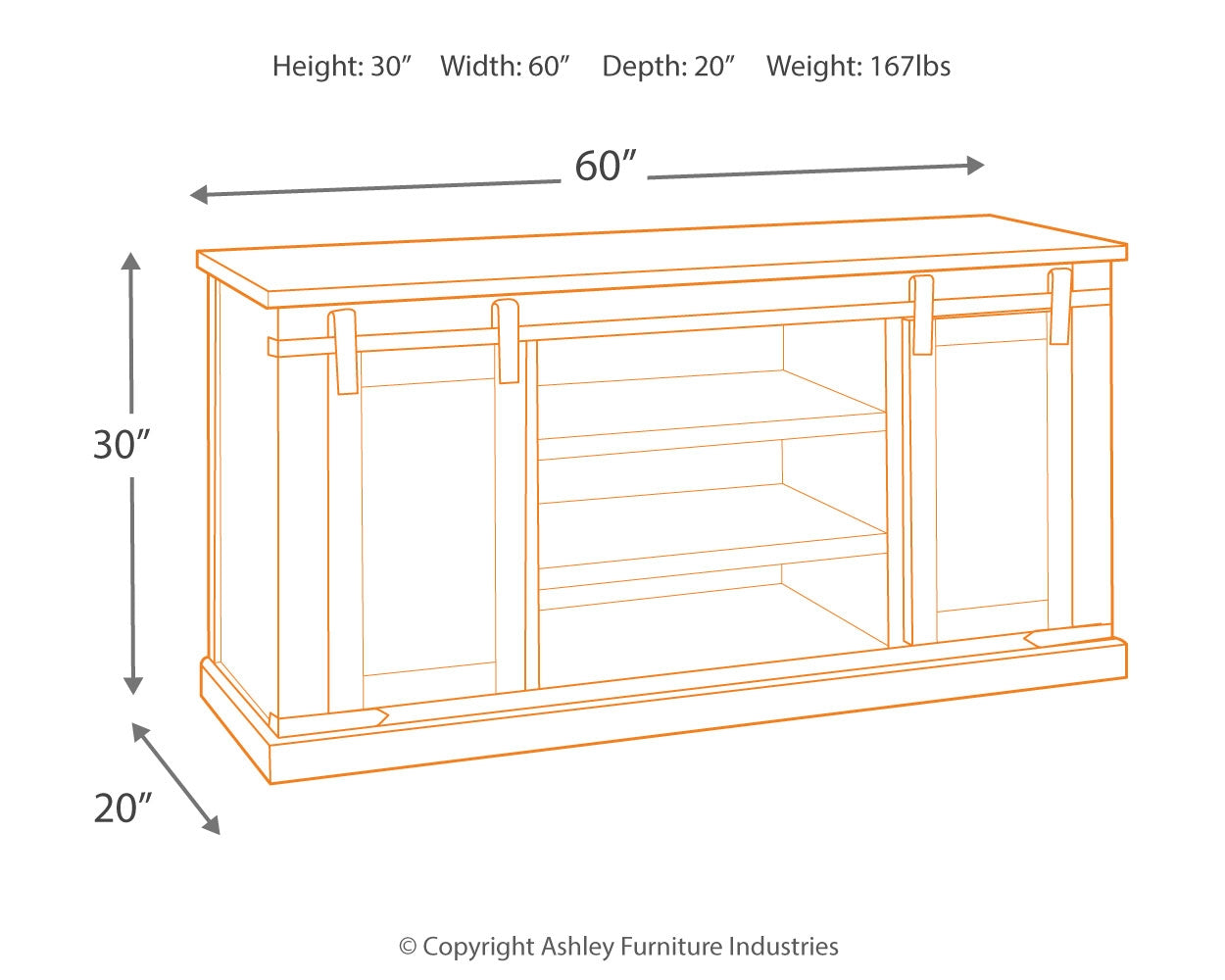 Budmore TV Stand