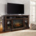 Sam's Furniture - Ashley Furniture - Roddinton 72" TV Stand with Electric Fireplace - 72" TV Stand with Electric Fireplace / Dark Brown - W701W8