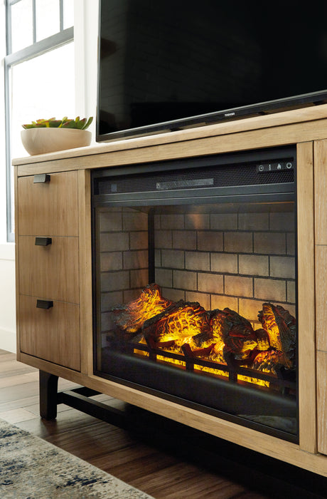 Sam's Furniture - Ashley Furniture - Entertainment Accessories Electric Infrared Fireplace Insert - Electric Infrared Fireplace Insert / Black - W100-121