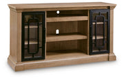 Sam's Furniture - Ashley Furniture - Wittenmyer TV Stand - 72" / Natural/Black - W794-68
