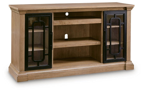Sam's Furniture - Ashley Furniture - Wittenmyer TV Stand - 72" / Natural/Black - W794-68