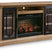 Sam's Furniture - Ashley Furniture - Wittenmyer 72" TV Stand with Electric Fireplace - 72" TV Stand with Electric Fireplace / Natural/Black - W794W1