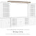 Sam's Furniture - Ashley Furniture - Havalance Entertainment Center - Bridge / Two-tone - W814-35
