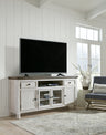 Sam's Furniture - Ashley Furniture - Havalance TV Stand - TV Stand / Two-tone - W814-68